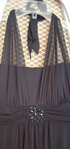 En Focus Studio Black Halter Dress, NWT, Size 12
